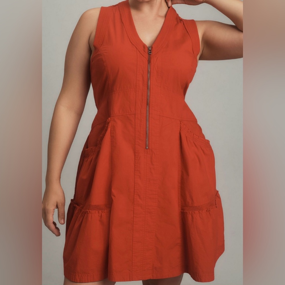 Anthropologie Daily Practice Trek Utility Dress, L